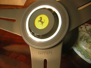 ferrari leather steering wheel