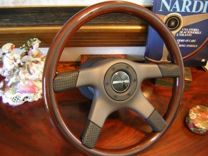 AMG NARDI Nardi Wood Steering Wheel for Mercedes R107 W107 350SLC 450SL 450SLC 5.0 380SL 420SL 500SL 560SL