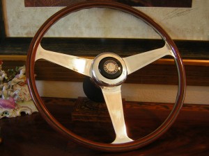 Original Nardi Wood Steering Wheel 42cm - 16.54" For Mercedes Benz W111 280 SE 3.5 - 1968 - 1972