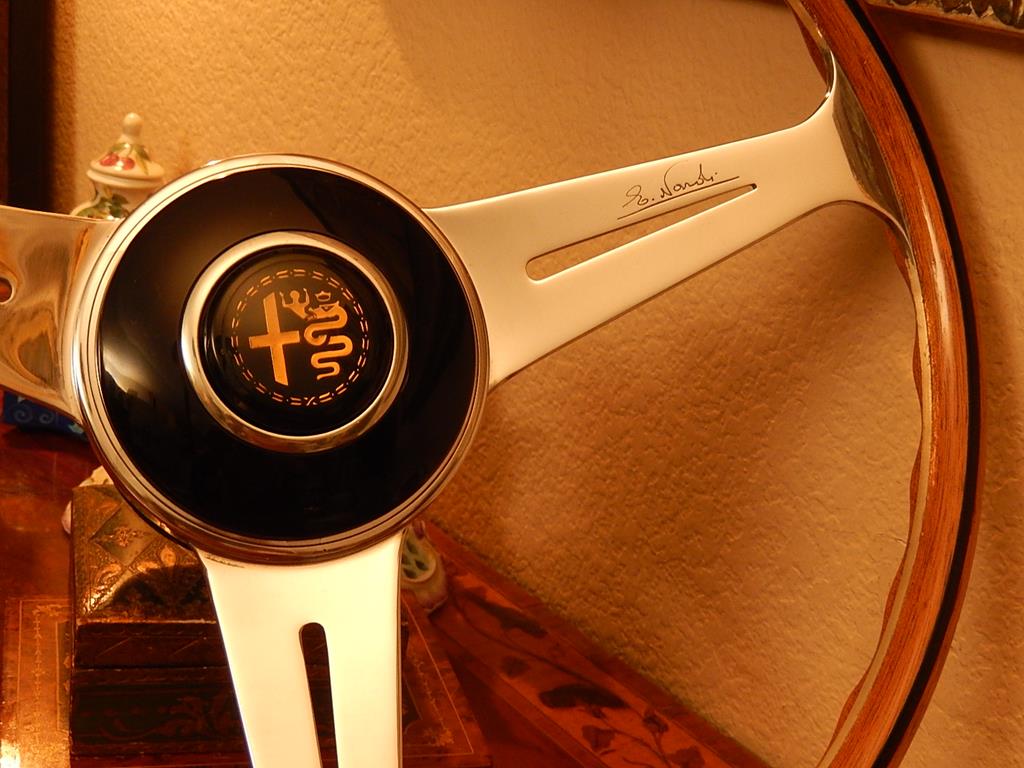 142 Alfa Romeo Steering Wheel SOLD
