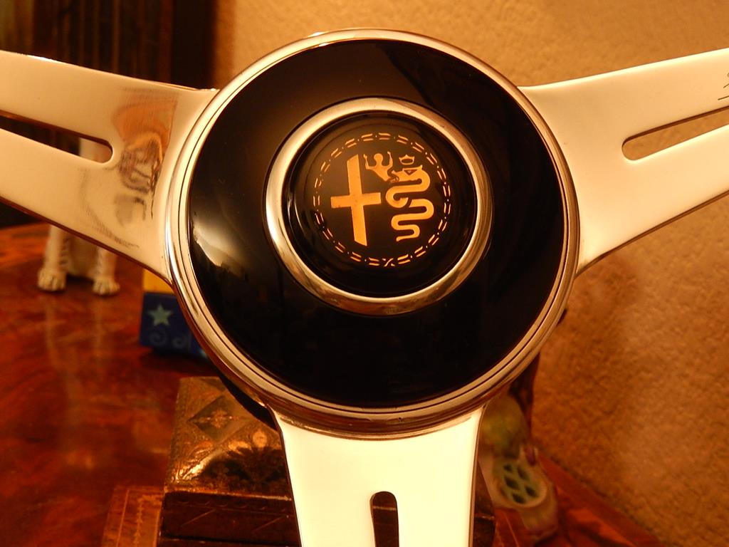 142 Alfa Romeo Steering Wheel Sold